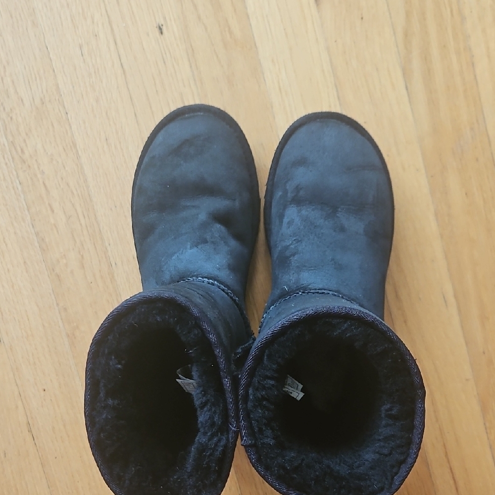 UGG Black Suede Footwear